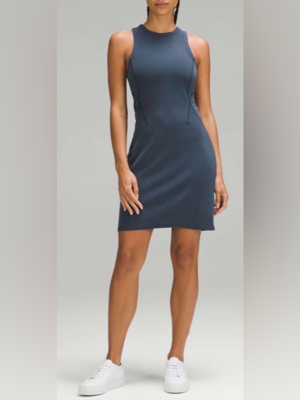 BNWOT Lululemon Ribbed Softstreme Slim-Fit Tank Dress